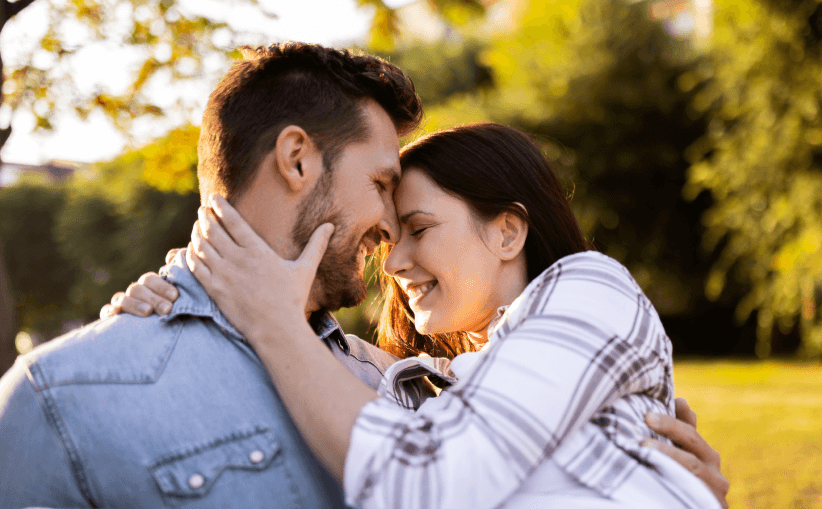 Couple enjoying time together